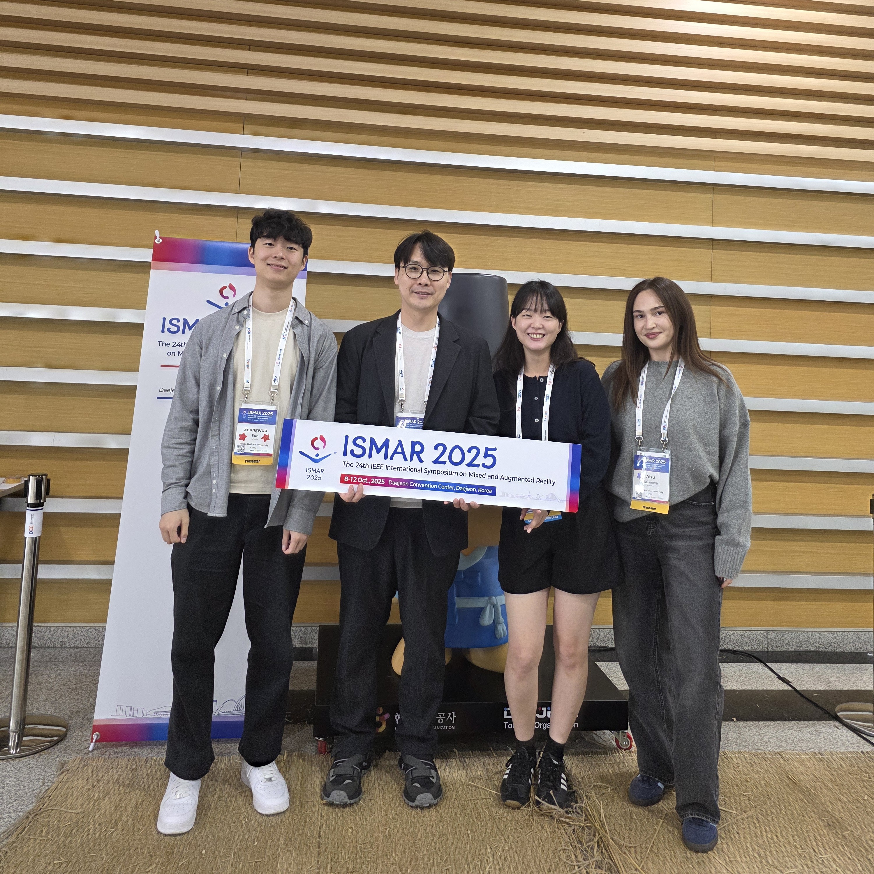 부산대학교 - 부산대 이명호 교수 연구실(XRL), 우수국제학술대회 ISMAR·UIST 2025에서 다수 논문 발표